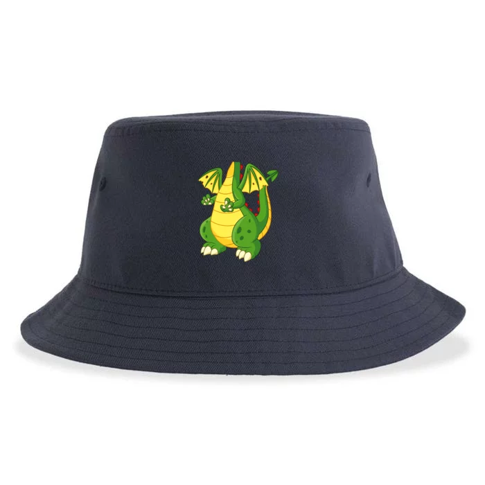 Dragon Green Dragon Costume Sustainable Bucket Hat