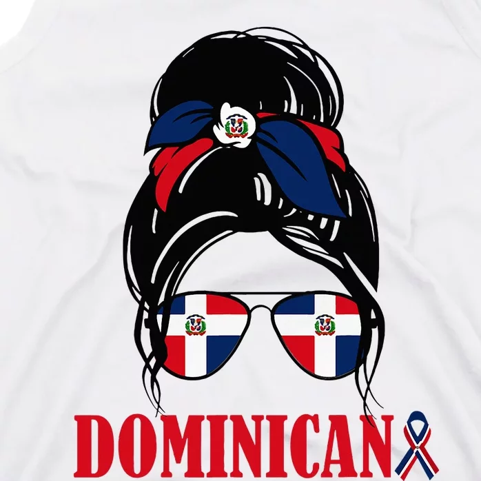 Dominicana Girl Dominican Republic Flag Women Dominicana Tank Top