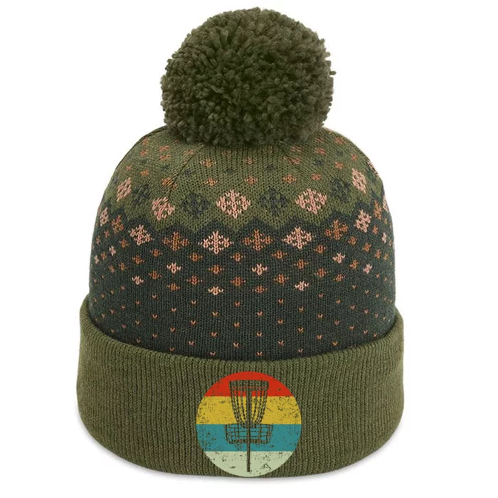 Disc Golf The Baniff Cuffed Pom Beanie