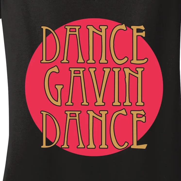 Dance Gavin Dance Kitsune Women's V-Neck T-Shirt