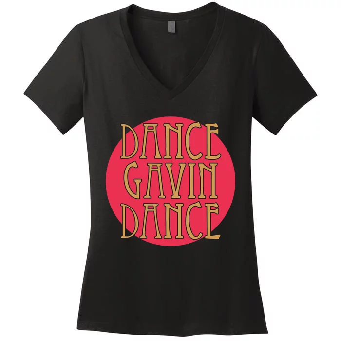 Dance Gavin Dance Kitsune Women's V-Neck T-Shirt