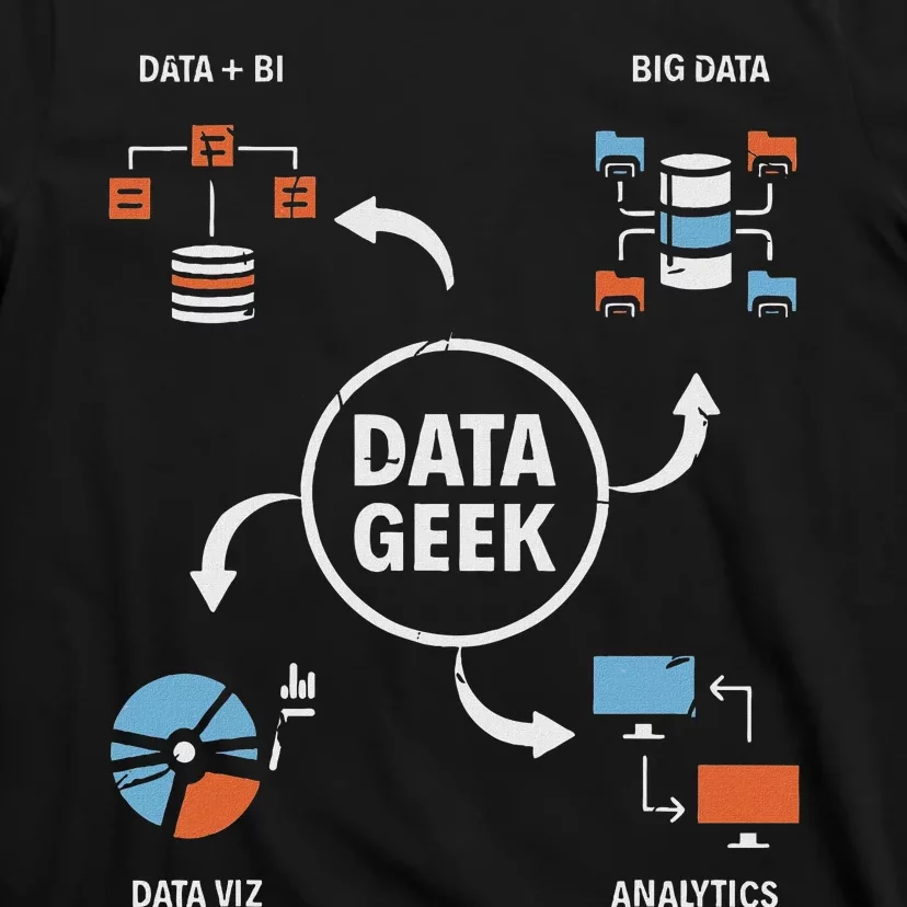 Data Geek Data Scientist Science Statistics Data Analyst T-Shirt