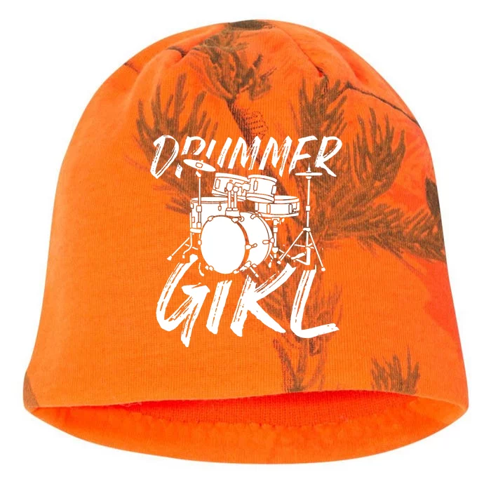 Drummer Girl Drum Kit Kati - Camo Knit Beanie