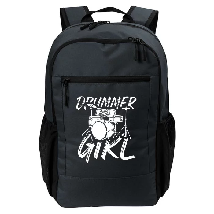 Drummer Girl Drum Kit Daily Commute Backpack