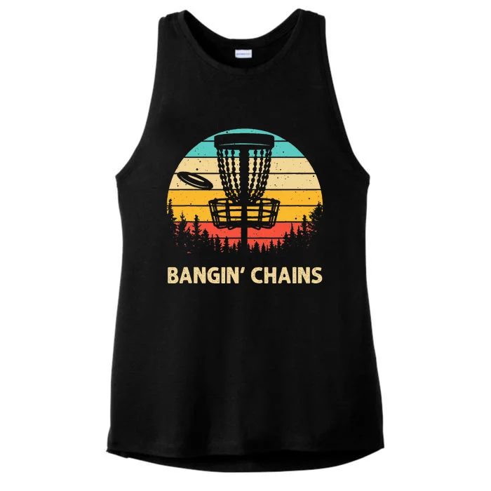 Disc Golf Designdisc Golf Player Ladies Tri-Blend Wicking Tank