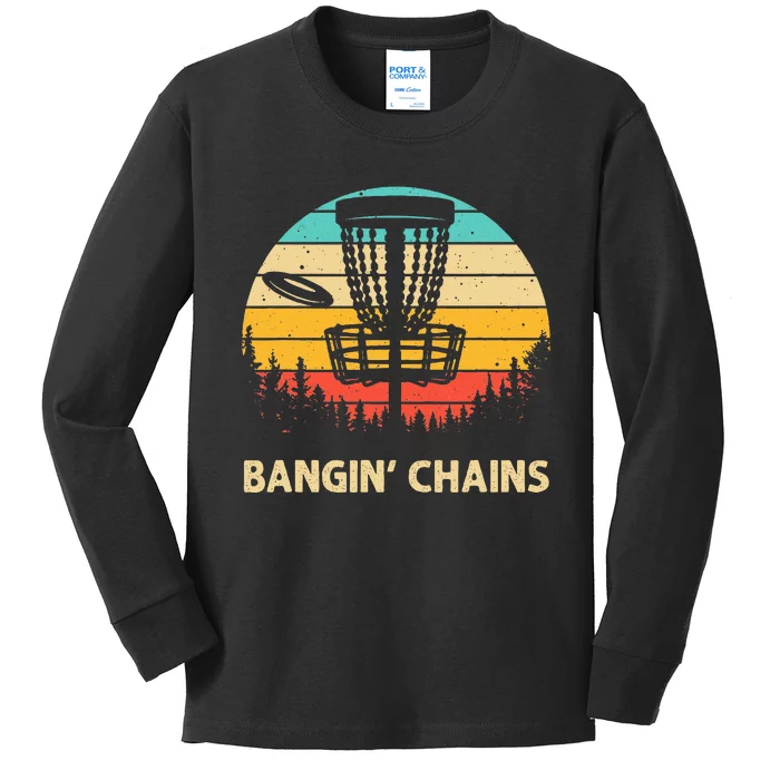 Disc Golf Designdisc Golf Player Kids Long Sleeve Shirt