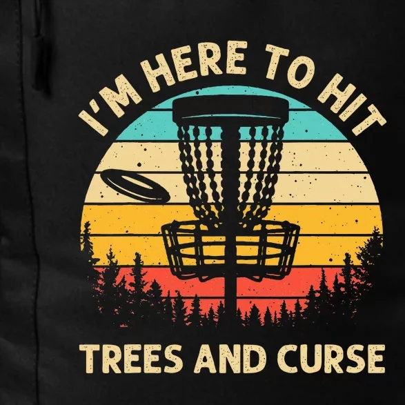 Disc Golf Disc Golf Player Trees Sports Daily Commute Backpack