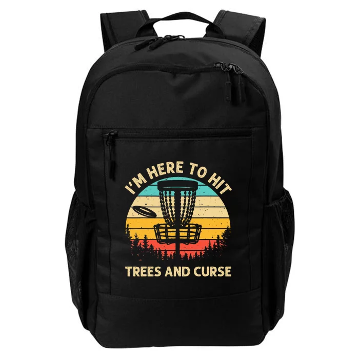 Disc Golf Disc Golf Player Trees Sports Daily Commute Backpack