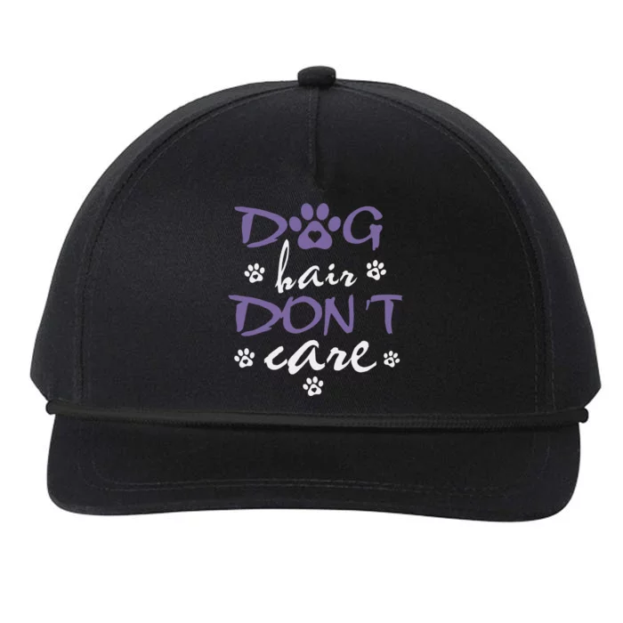 Dog Groomer Dog Hair I Don’t Care Furologist Pet Grooming Snapback Five-Panel Rope Hat