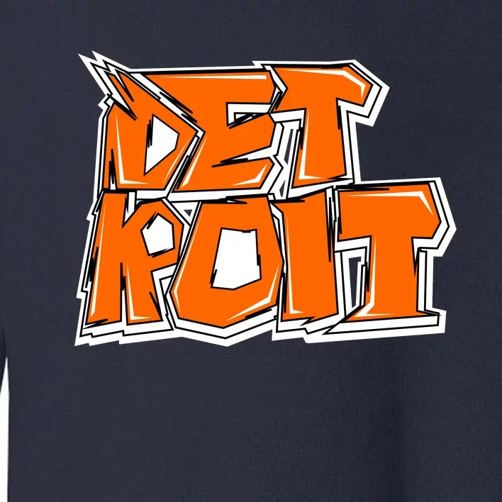 Detroit Graffiti Toddler Sweatshirt