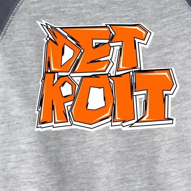 Detroit Graffiti Toddler Fine Jersey T-Shirt