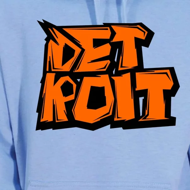 Detroit Graffiti Unisex Surf Hoodie