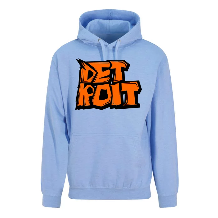 Detroit Graffiti Unisex Surf Hoodie