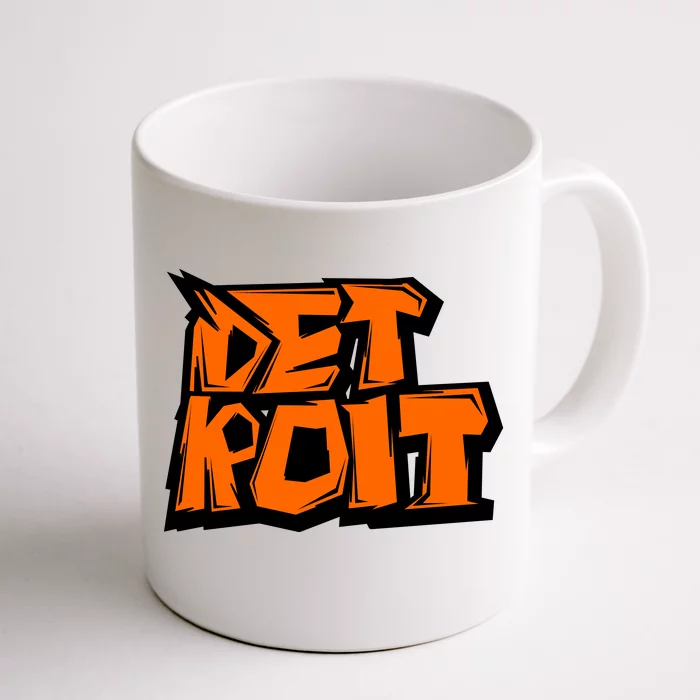 Detroit Graffiti Front & Back Coffee Mug