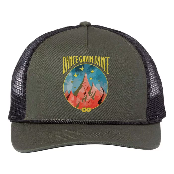 Dance Gavin Dance Graphic Design Retro Rope Trucker Hat Cap