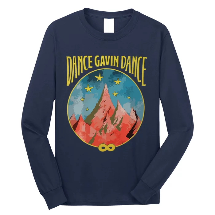 Dance Gavin Dance Graphic Design Long Sleeve Shirt