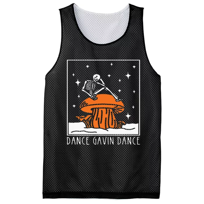 Dance Gavin Dance Graphic Design Mesh Reversible Basketball Jersey Tank