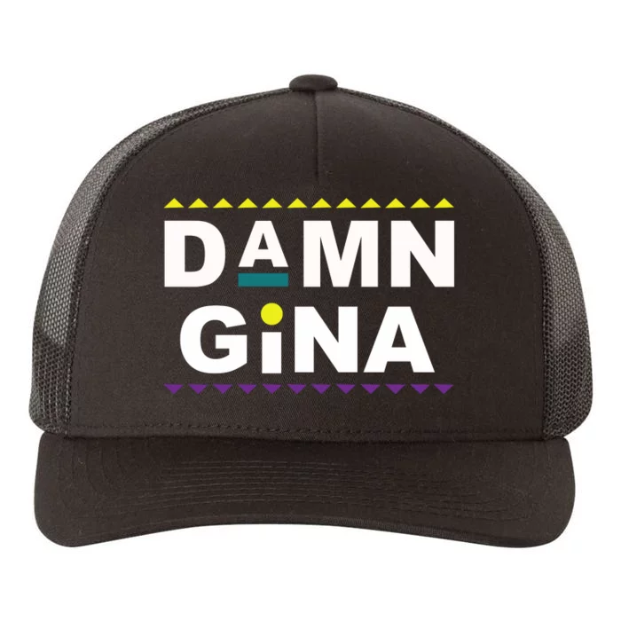 Damn Gina Yupoong Adult 5-Panel Trucker Hat