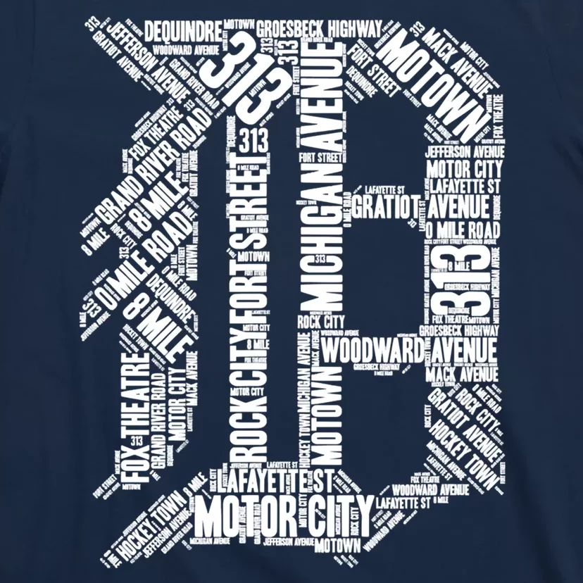 Detroit Graphic D T-Shirt