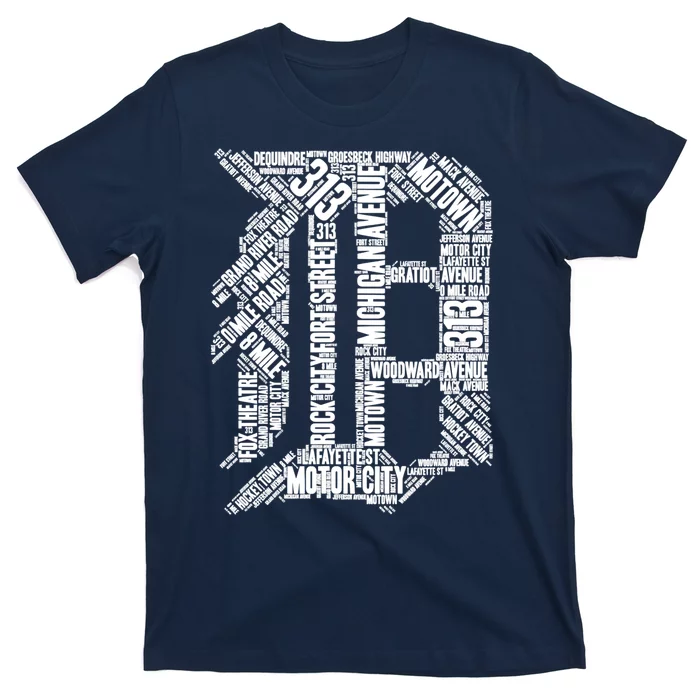 Detroit Graphic D T-Shirt