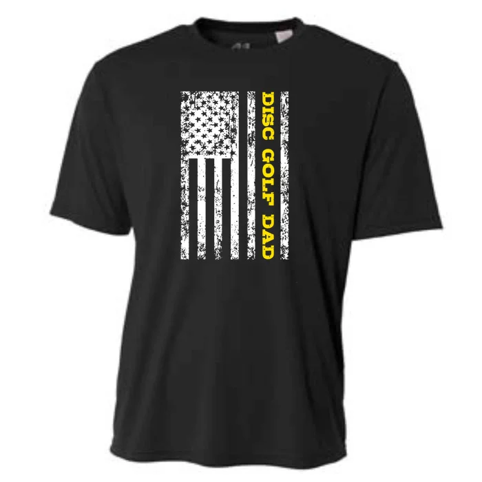 Disc Golf Dad Gift For Father's Day Cooling Performance Crew T-Shirt