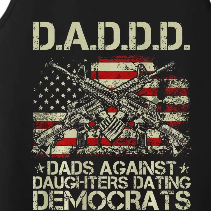 Dadd Gun: Dads Against Daughters Dating Democrats Performance Tank