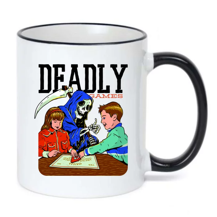 Deadly Games Black Color Changing Mug