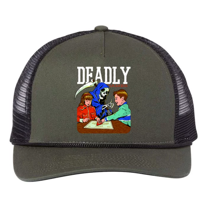 Deadly Games Retro Rope Trucker Hat Cap