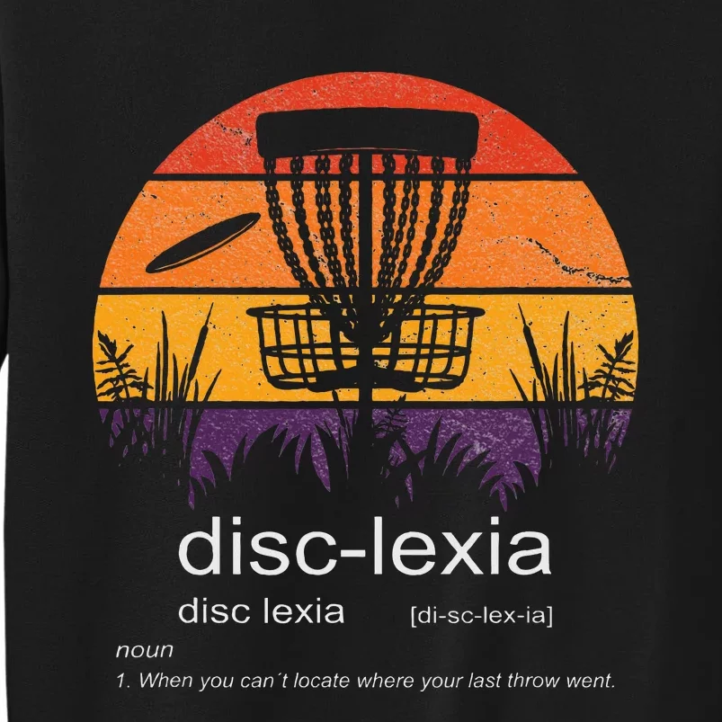 Disc Golf disclexia disc golf meme funny disc golf Sweatshirt