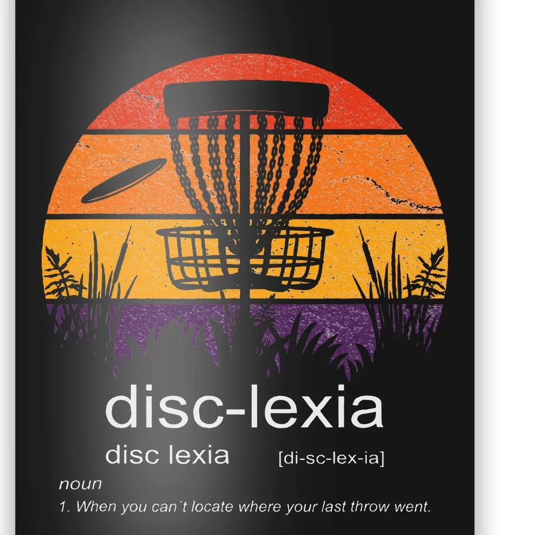 Disc Golf Disclexia Disc Golf Meme Funny Disc Golf Poster