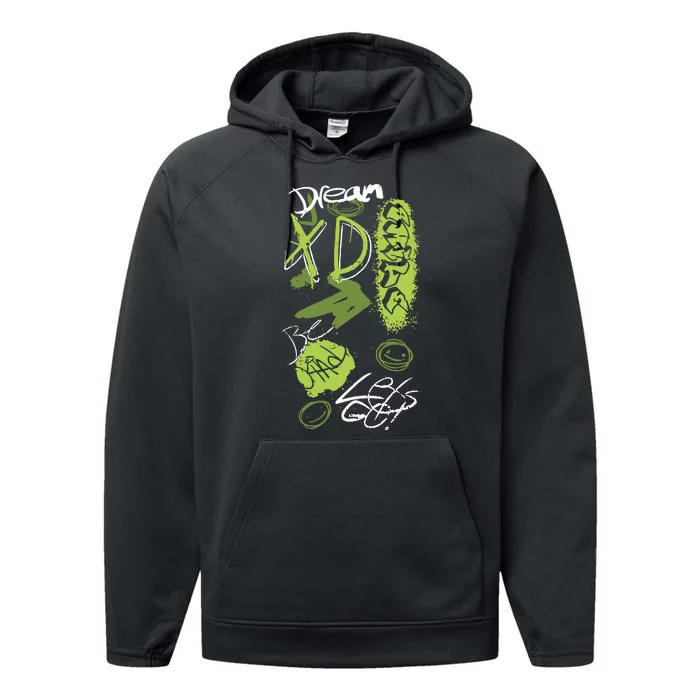 Dream Graffiti Performance Fleece Hoodie