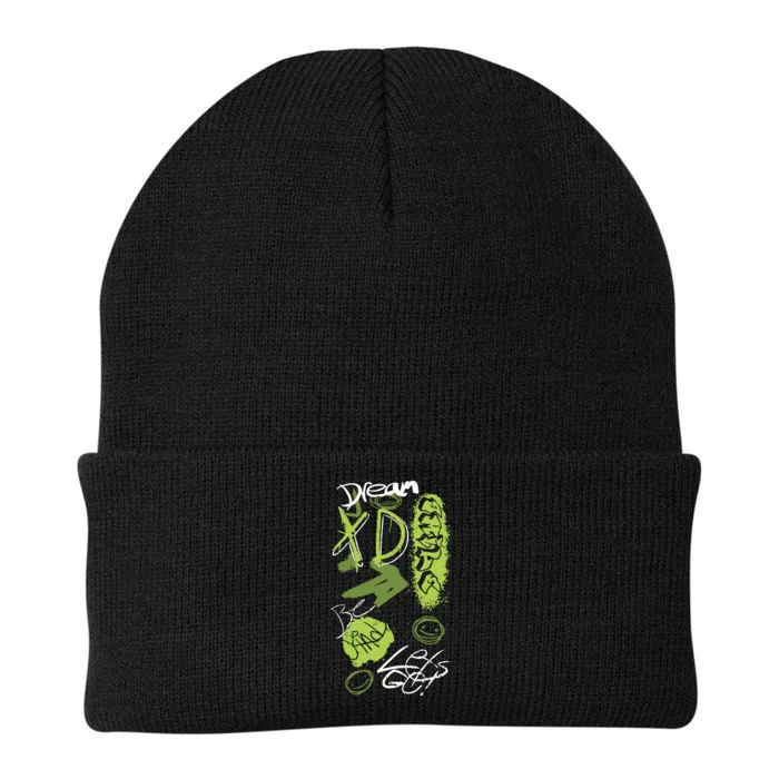 Dream Graffiti Knit Cap Winter Beanie