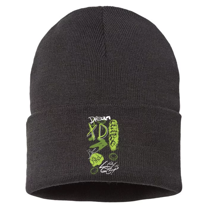 Dream Graffiti Sustainable Knit Beanie