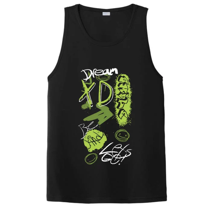 Dream Graffiti Performance Tank