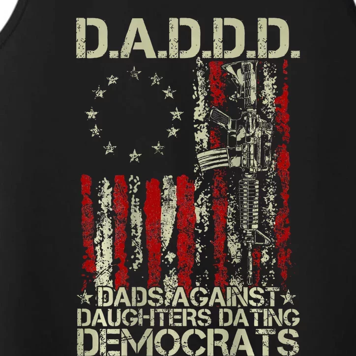 Daddd Gun Dads Against Daughters Dating Democrats On Back Performance Tank