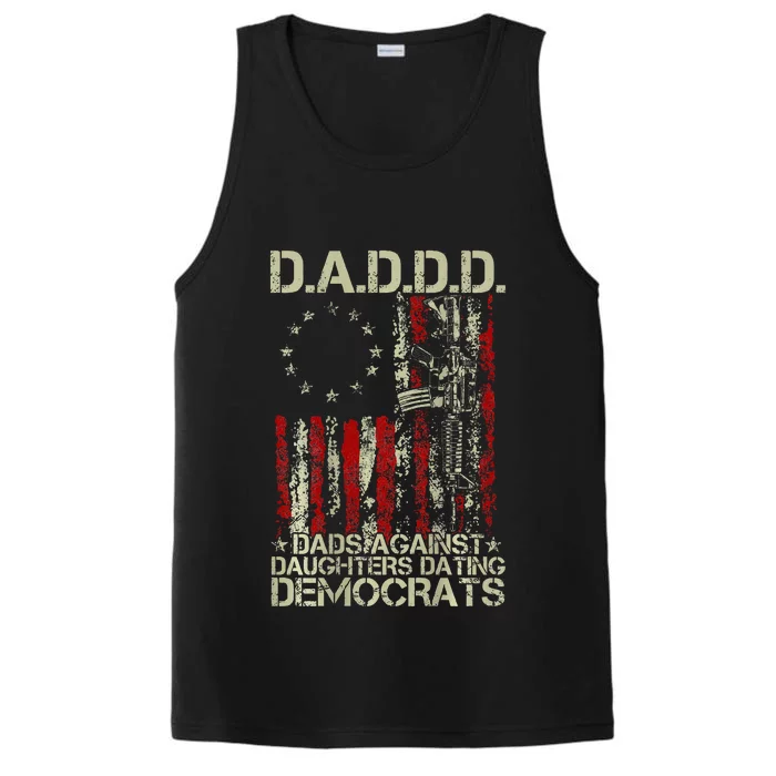 Daddd Gun Dads Against Daughters Dating Democrats On Back Performance Tank