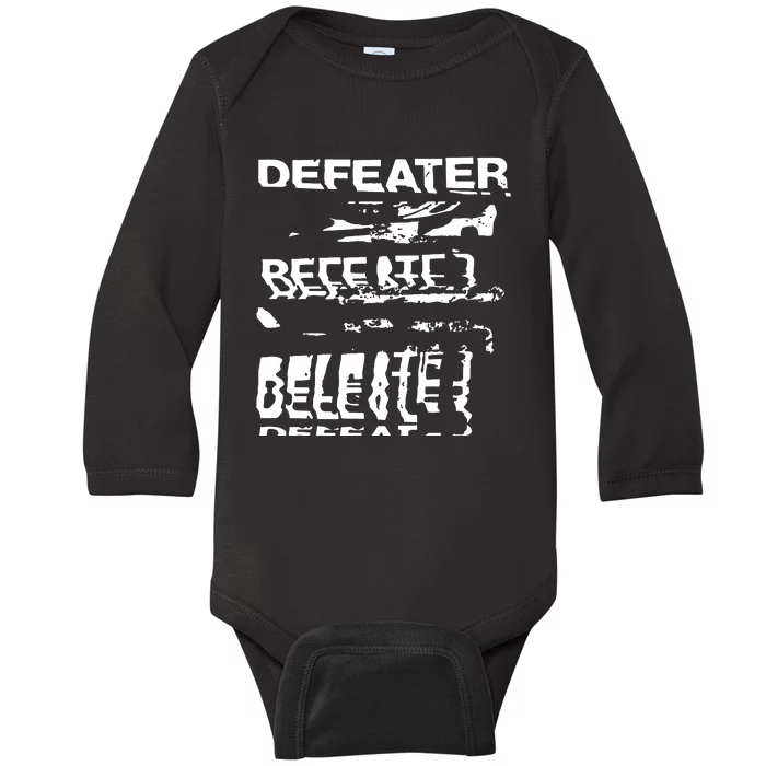 Defeater Glitch Baby Long Sleeve Bodysuit