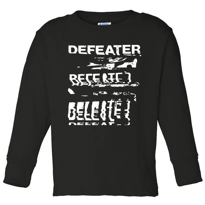 Defeater Glitch Toddler Long Sleeve Shirt