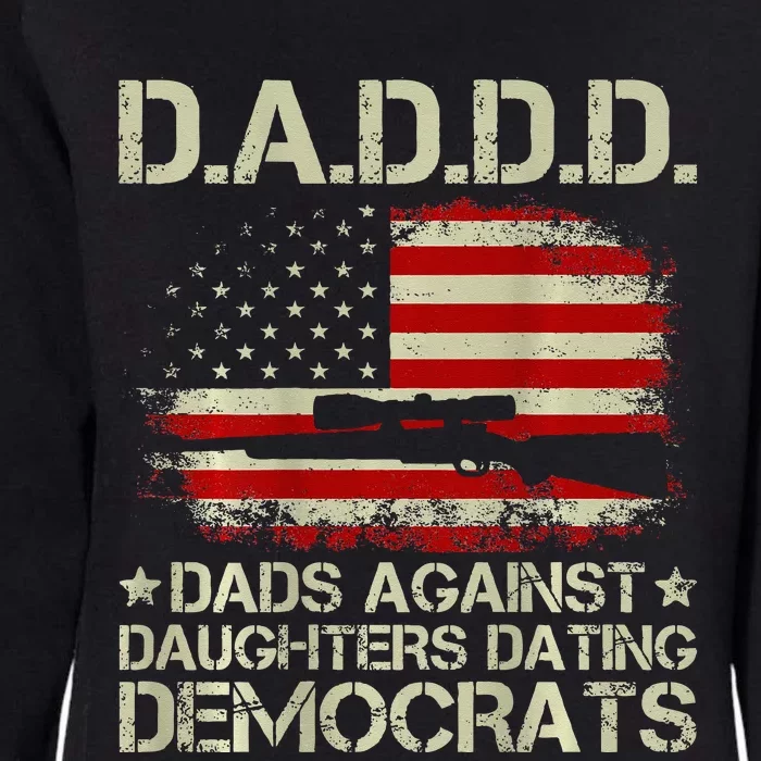 Daddd Gun Dads Against Daughters Dating Democrats Womens California Wash Sweatshirt