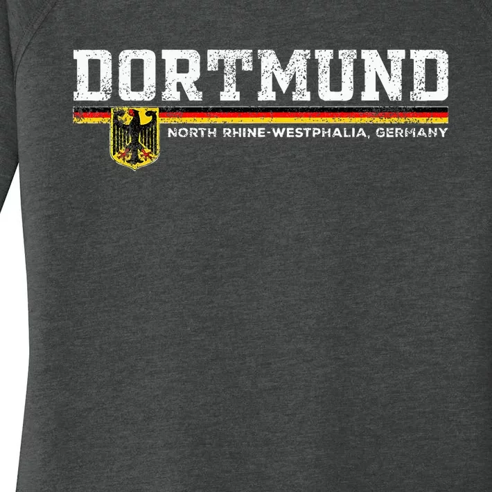 Dortmund Germany Deutschland Women's Perfect Tri Tunic Long Sleeve Shirt