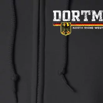 Dortmund Germany Deutschland Full Zip Hoodie