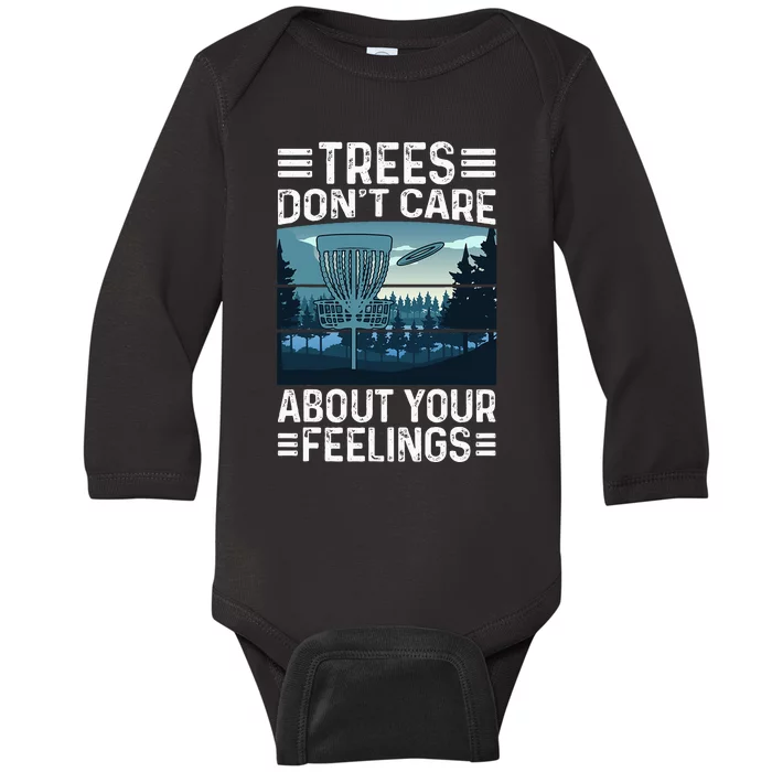 Disc Golf Design Art For  Disc Golf Player Baby Long Sleeve Bodysuit