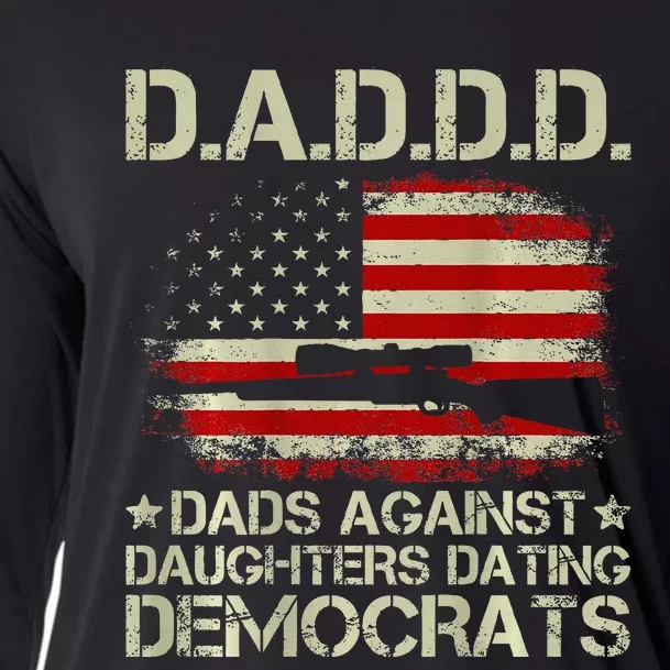 Daddd Gun Dads Against Daughters Dating Democrats Cooling Performance Long Sleeve Crew