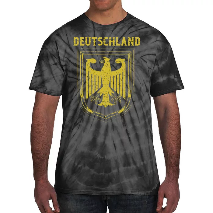 Deutschland Germany Eagle Nationalism Symbol Tie-Dye T-Shirt