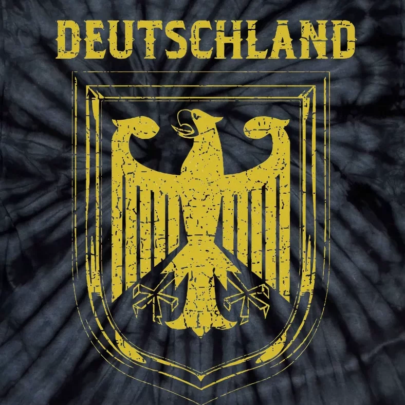 Deutschland Germany Eagle Nationalism Symbol Tie-Dye T-Shirt