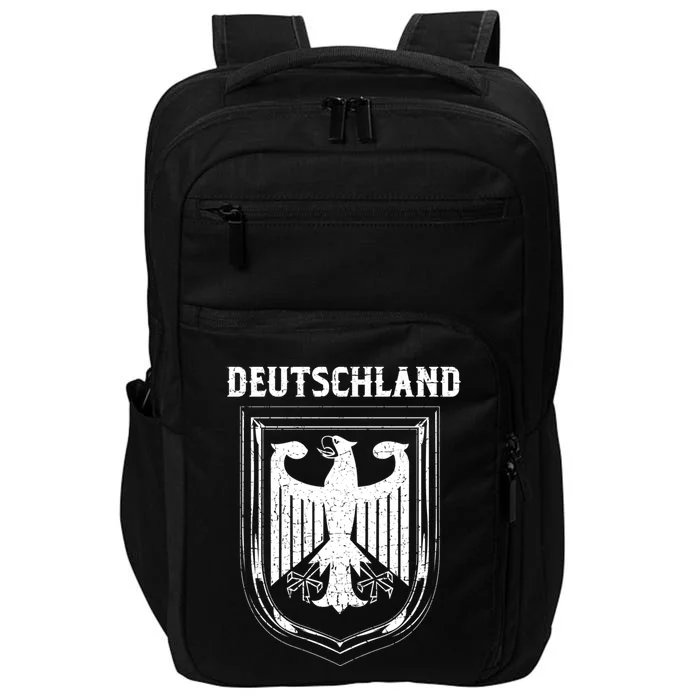 Deutschland Gery Eagle Nationalism Symbol Cool Gift Impact Tech Backpack