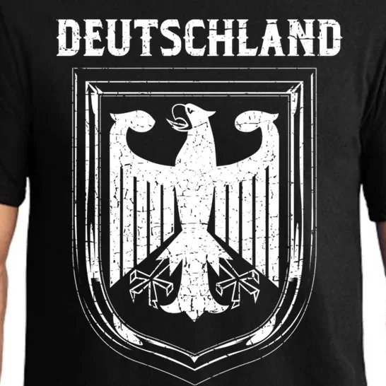 Deutschland Gery Eagle Nationalism Symbol Cool Gift Pajama Set