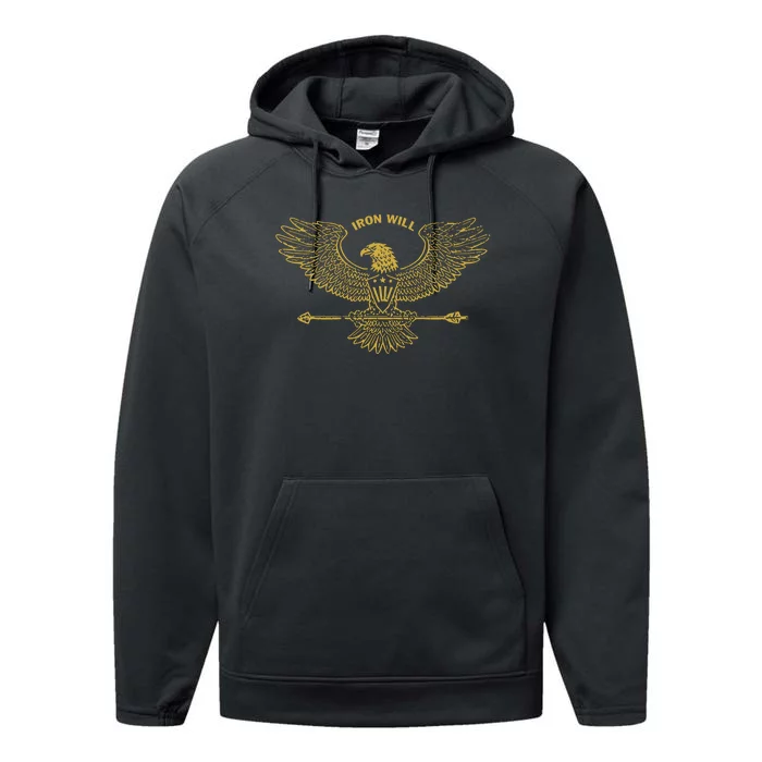 Derek Guy Eagle Arrow Iron Will Performance Fleece Hoodie