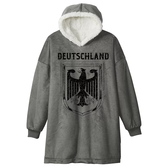 Deutschland Germany Eagle Nationalism Symbol Hooded Wearable Blanket