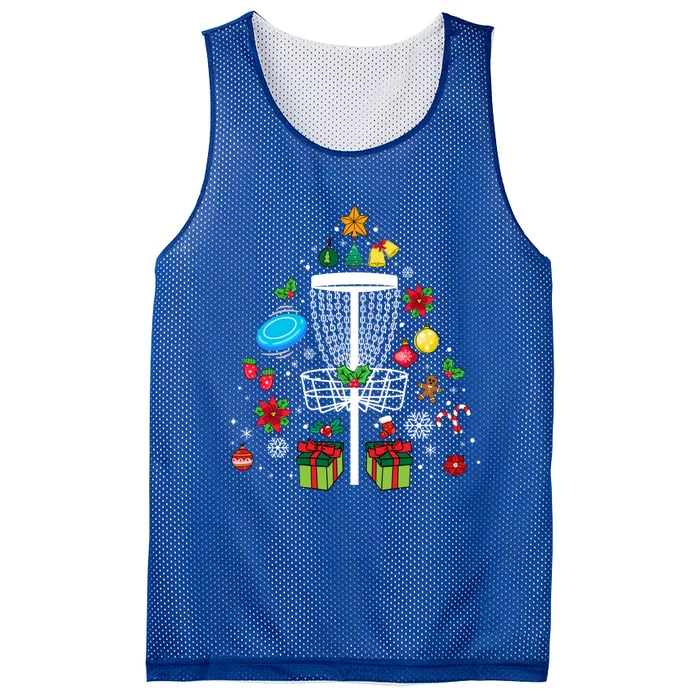 Disc Golf Frisbee Christmas Ornat Tree Funny Cool Gift Mesh Reversible Basketball Jersey Tank